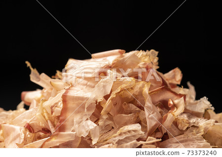 Katsuobushi black background 73373240