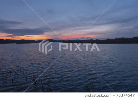 Lake in the north of the Republic of Belarus Lake in the north of the Republic of Belarus 73374547
