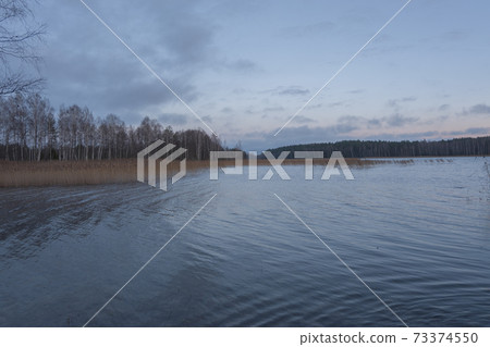 Lake in the north of the Republic of Belarus Lake in the north of the Republic of Belarus 73374550