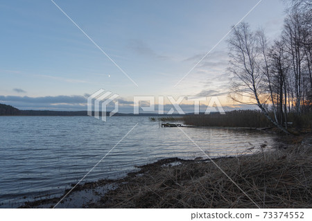 Lake in the north of the Republic of Belarus Lake in the north of the Republic of Belarus 73374552