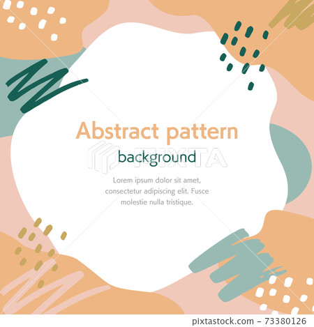 Abstract pattern frame - Stock Illustration [73380126] - PIXTA