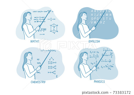 Education, teacher, classroom concept 73383172