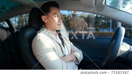 Smart Self Driving Car Concept 73383567