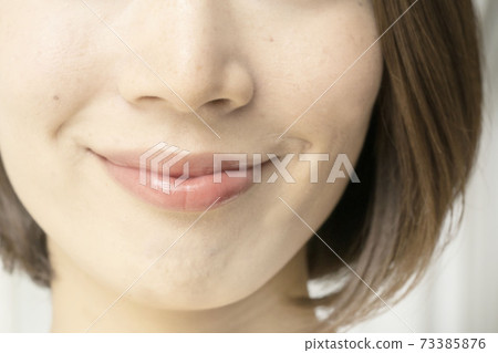 Beautiful woman lips 73385876