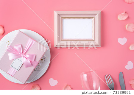情人節 花束 花瓣 玫瑰 禮物盒 Valentine's Day gift バレンタイン 73389991