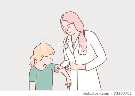 Health, care, vaccination, medicine, coronavirus, infection concept 73393761