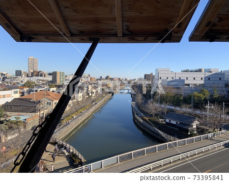 [江戶川區]新川和城市景觀從消防塔看 73395841