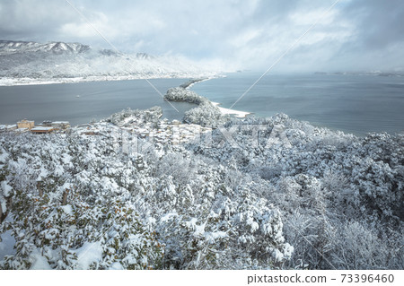 京都府天橋泰特弘觀雪景 73396460