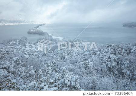 京都府天橋泰特弘觀雪景 京都府天橋泰特弘觀雪景 73396464