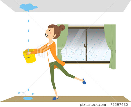 Leakage heavy rain 73397480