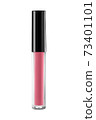 Pink lip isolated on white background 73401101