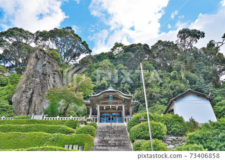 Ritsu Shrine 和歌山縣海南市下津町hikio 照片素材 圖片 圖庫