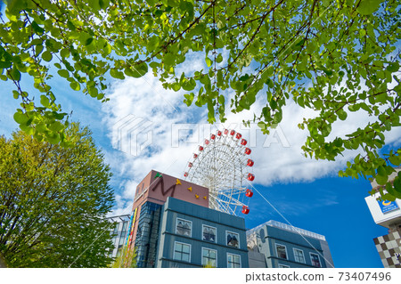 港北新市鎮中心北鮮綠色摩天輪 73407496
