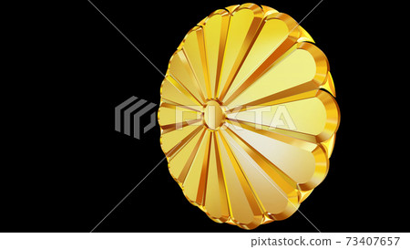 金色日本國徽菊花花rest（16個八折菊） 73407657