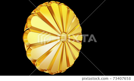 金色日本國徽菊花花rest（16個八折菊） 73407658