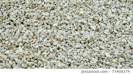 Texture pattern gravel stones homogeneous road crushed  73408374