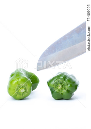 豌豆廚房切白色背景 73409093