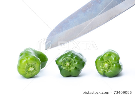 豌豆廚房切白色背景 73409096