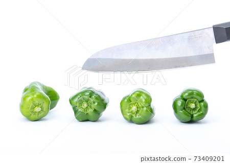 豌豆廚房切白色背景 73409201