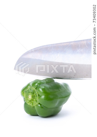 豌豆廚房切白色背景 73409302