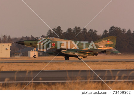 Air Self-Defense Force RF-4E Phantom II Evening Takeoff 73409502