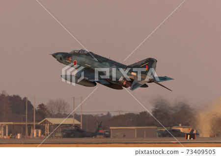 Air Self-Defense Force RF-4E Phantom II Takeoff at dusk Air Self-Defense Force RF-4E Phantom II Takeoff at dusk 73409505