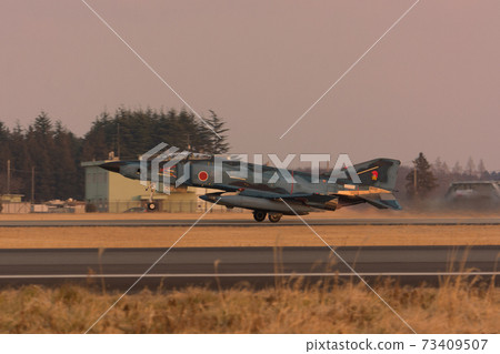 Air Self-Defense Force RF-4E Phantom II Takeoff at dusk Air Self-Defense Force RF-4E Phantom II Takeoff at dusk 73409507