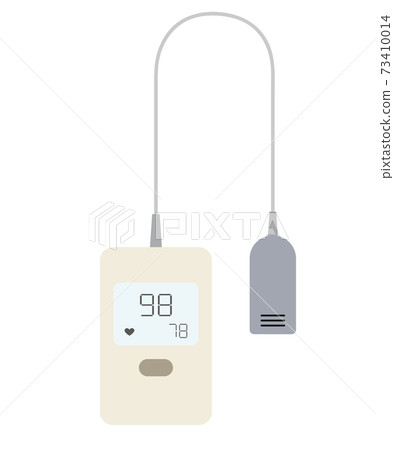 Pulse oximeter to measure blood oxygen concentration 73410014