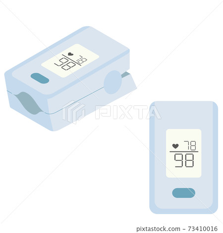 測量血氧濃度的脈搏血氧儀(指尖測量型) 測量血氧濃度的脈搏血氧儀(指尖測量型) 73410016