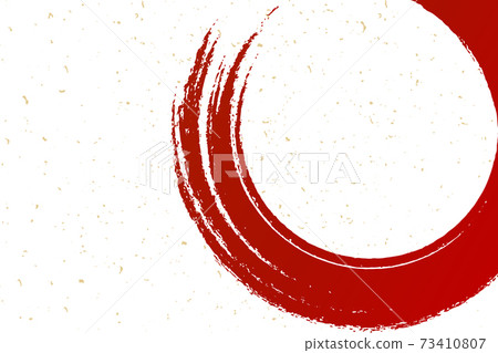 插圖素材背景素材日式和紙毛筆書法矢量 73410807