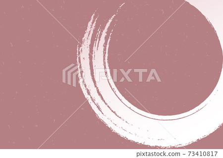 插圖素材背景素材日式和紙毛筆書法矢量 73410817