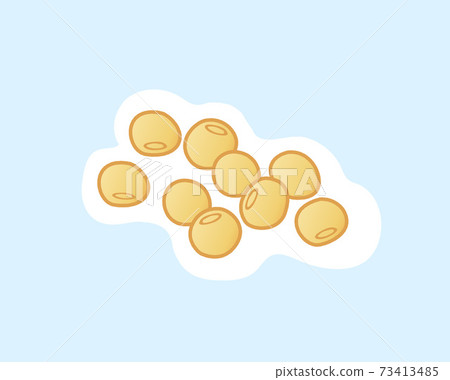 Ingredients that boost immunity / sugar restriction / soybeans 73413485