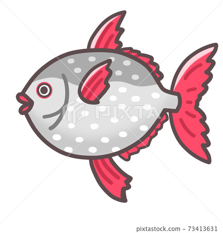 Cute sea creature, Mr. Red Sunfish Cute sea creature, Mr. Red Sunfish 73413631