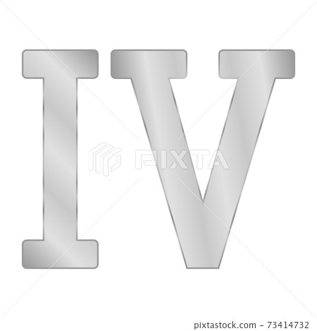 Roman numeral four. 73414732