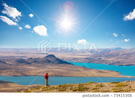 Hike in Patagonia 73415308