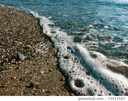 Bubbling beaches and gravel Bubbling beaches and gravel 73415587