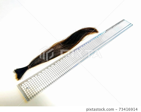 Hair donation donation hair and ruler Hair donation donation hair and ruler 73416914