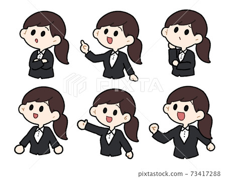 教女人的變形女人套裝 73417288