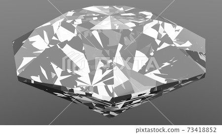 Concept of Diamond on black background Concept of Diamond on black background 73418852