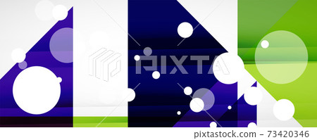 Set of vector triangle geometric backgrounds. Vector illustration for covers, banners, flyers and posters and other designs Set of vector triangle geometric backgrounds. Vector illustration for covers, banners, flyers and posters and other designs 73420346