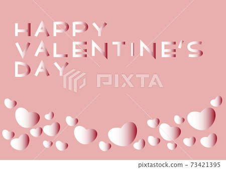 Valentine's Day Valentine's Day Heart Design Illustration Gradient 73421395
