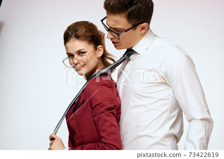 business man and woman office affairs office officials communication business man and woman office affairs office officials communication 73422619