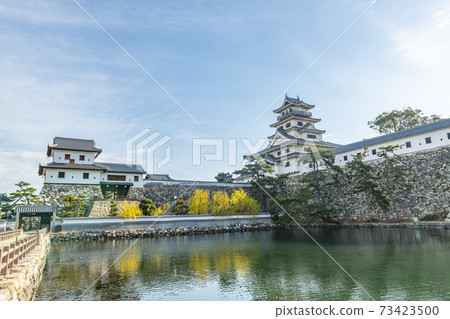 愛媛縣今治市，今治城百座著名的日本城堡 73423500