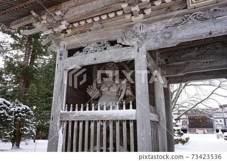 Snow Tono Jokenji Temple and Kappa 73423536