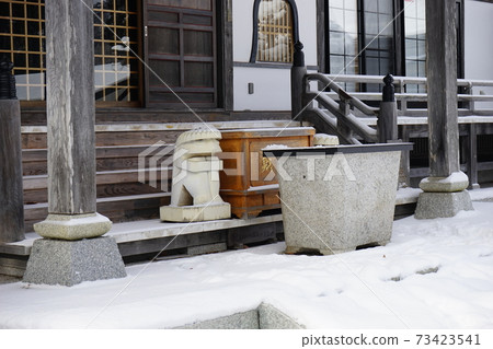 Snow Tono Jokenji Temple and Kappa 73423541