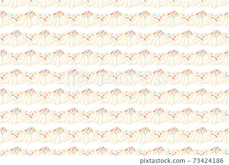 Fresh cream seamless pattern 1 (color chocolate cosplay) 73424186
