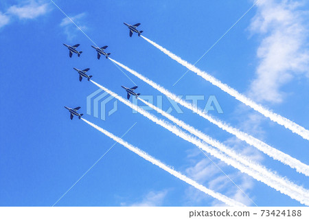 Blue Impulse Air Self-Defense Force fighter plane Iruma Air Base Blue Impulse Air Self-Defense Force fighter plane Iruma Air Base 73424188