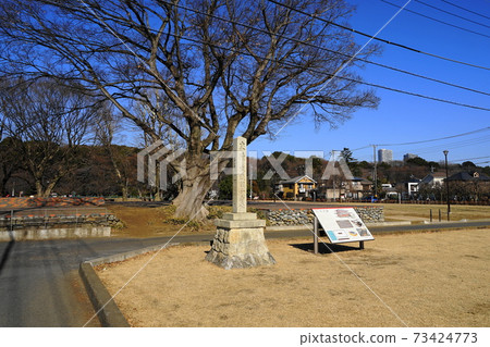 1月76日國分寺遺址武藏國分寺遺址和國分寺懸崖線(背景) 1月76日國分寺遺址武藏國分寺遺址和國分寺懸崖線(背景) 73424773