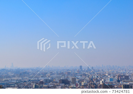 Cityscape Osaka buildings 73424781