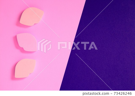 cosmetic sponges and foundation 73426246